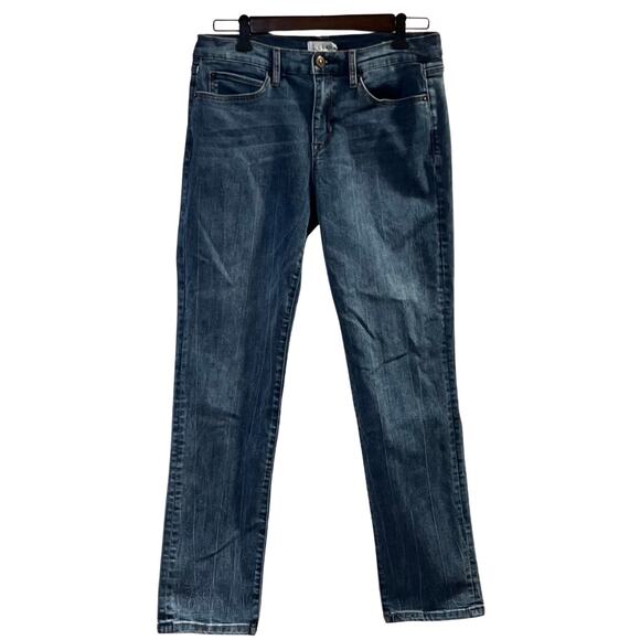 Nicole Miller Women's Tribeca Mid Rise Straight Leg Jeans Size 10 - Picture 1 of 5